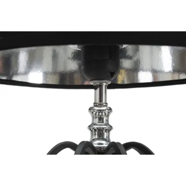 LAMPA STOŁOWA DARKY SILVER 28X56 cm MIN 2